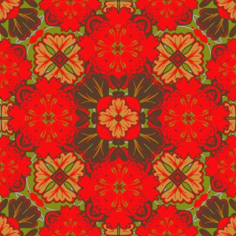 无缝图案彩色装饰矢量11