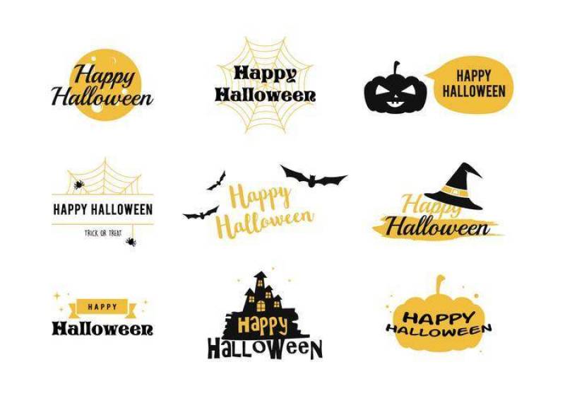 快乐万圣节矢量