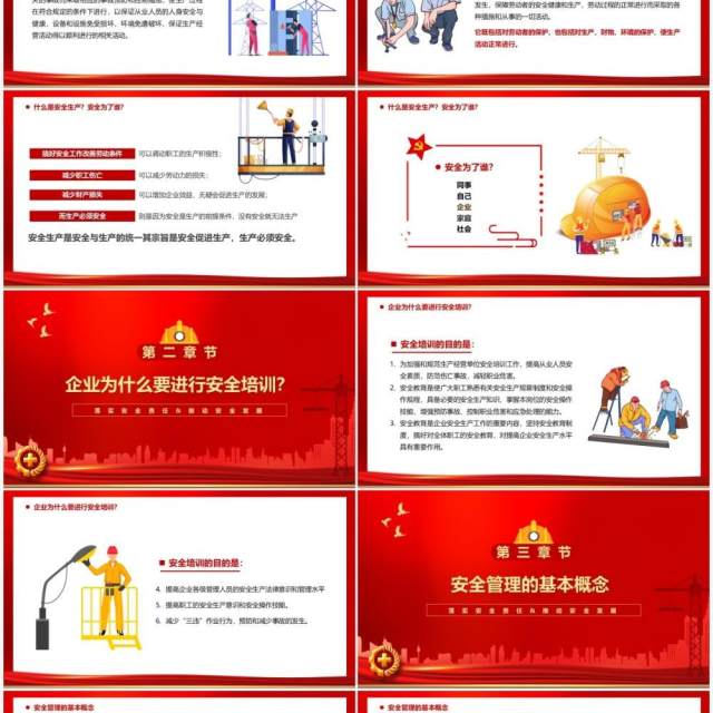 红色简约员工安全生产培训PPT模板(1) 红色简约员工安全生产培训PPT模板(1)