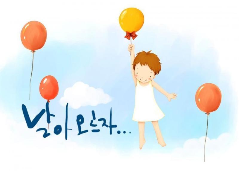 韩国儿童插画psd素材-63