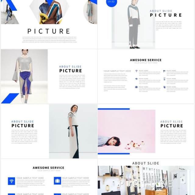 时尚服装设计师作品展示PPT模板Fashioned Stylist Powerpoint 时尚服装设计师作品展示PPT模板Fashioned Stylist Powerpoint