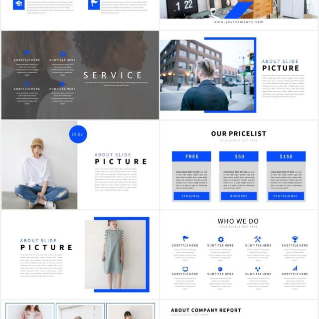 时尚服装设计师作品展示PPT模板Fashioned Stylist Powerpoint 时尚服装设计师作品展示PPT模板Fashioned Stylist Powerpoint