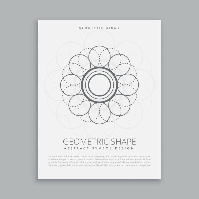 抽象的几何形状设计