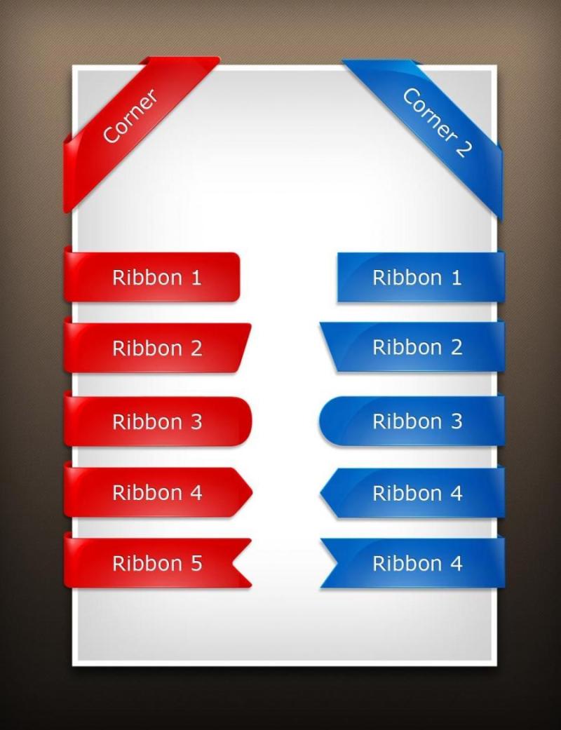 精致包角按钮—psd分层素材