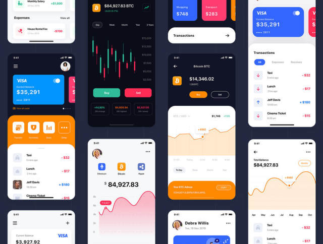 多用途的iOS UI套件素描,XD和FIGMA,锔 - 金融工具的用户界面 多用途的iOS UI套件素描,XD和FIGMA,锔 - 金融工具的用户界面