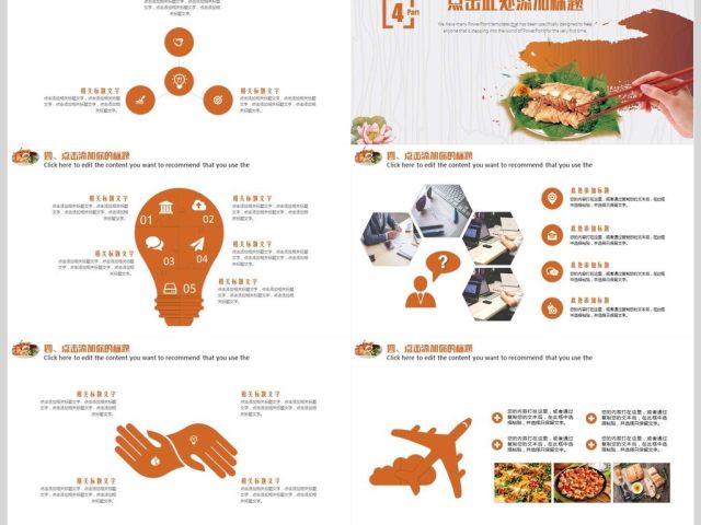 美食餐饮酒店工作PPT模板 美食餐饮酒店工作PPT模板