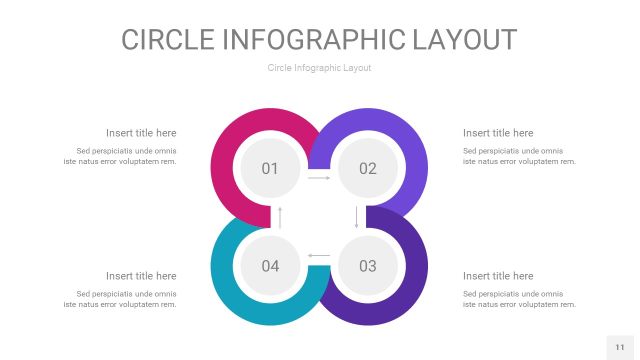玫瑰紫色圆形PPT信息图11 玫瑰紫色圆形PPT信息图11