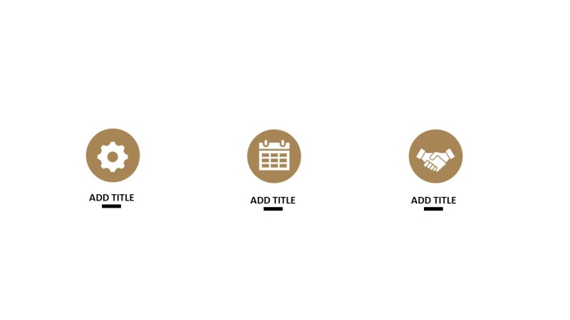 金色商务PPT图表-7