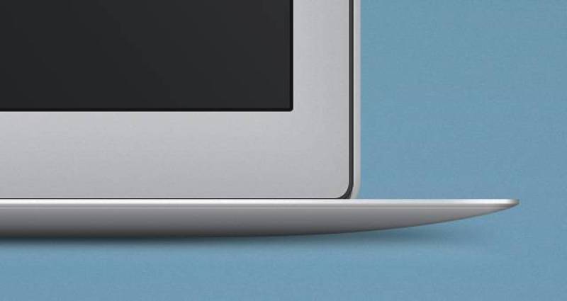 MacBook Air Psd Mockup