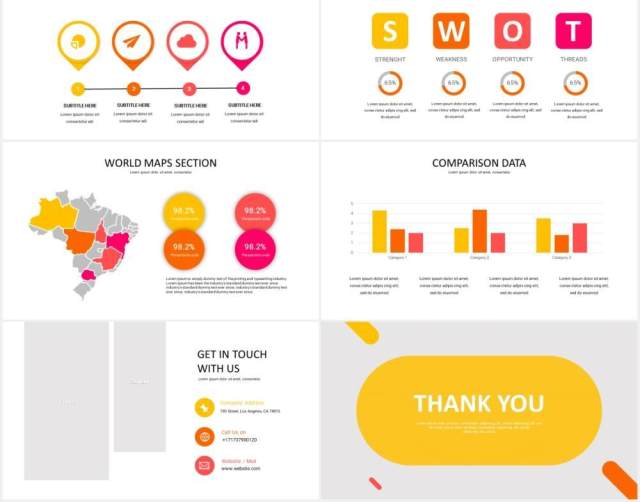 简约商务公司介绍PPT图片排版设计模板Creation - Business Powerpoint Template 简约商务公司介绍PPT图片排版设计模板Creation - Business Powerpoint Template