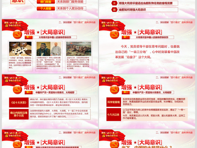增强四个意识两学一做两会ppt课件 增强四个意识两学一做两会ppt课件
