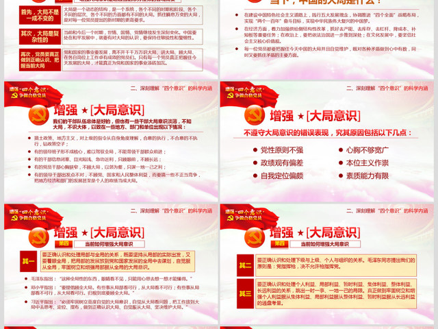增强四个意识两学一做两会ppt课件 增强四个意识两学一做两会ppt课件