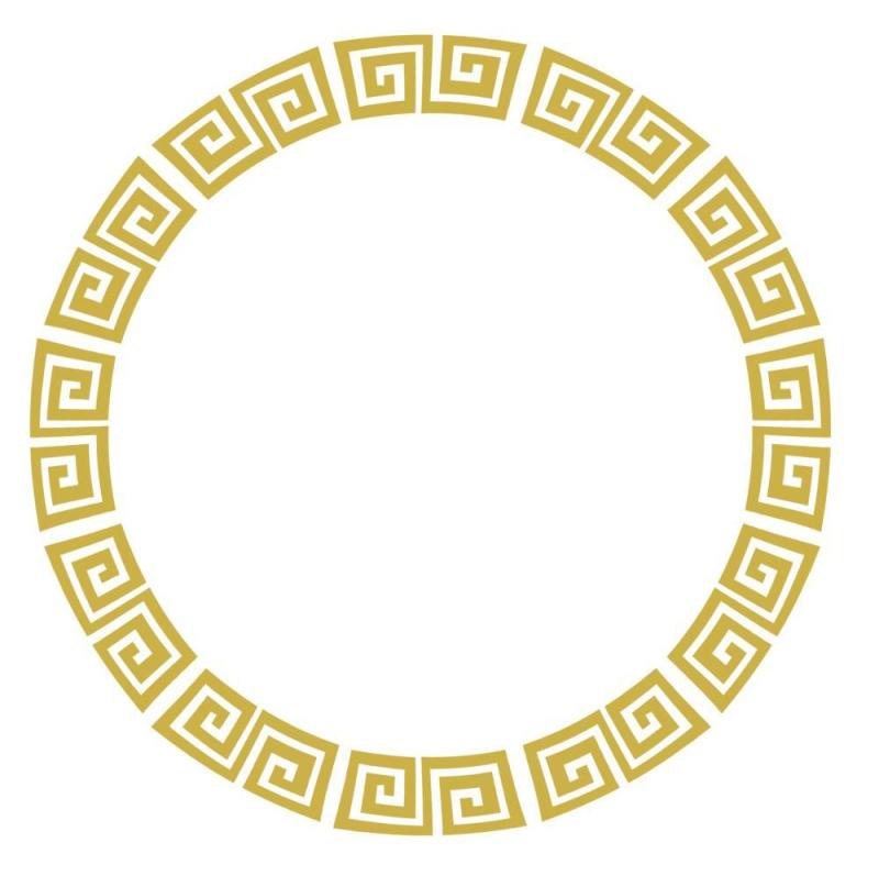 古典古风祥云云纹图案边框花边元素PNG免抠元素设计素材38