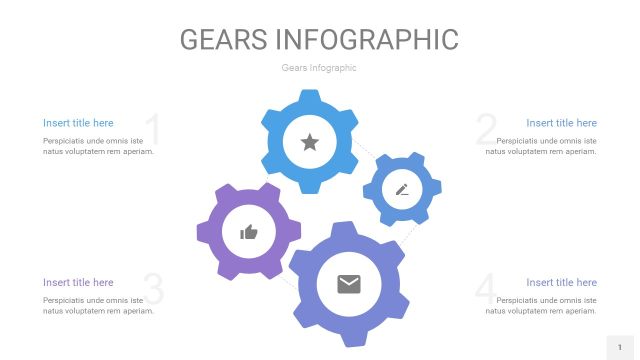 紫蓝色齿轮PPT信息图1 紫蓝色齿轮PPT信息图1