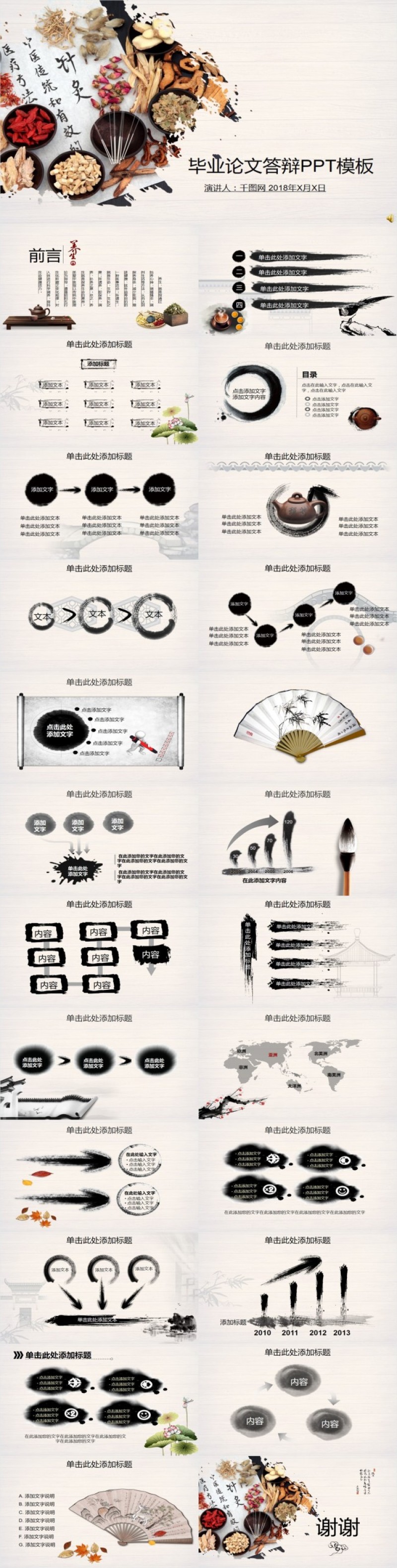 毕业论文答辩PPT原创模板