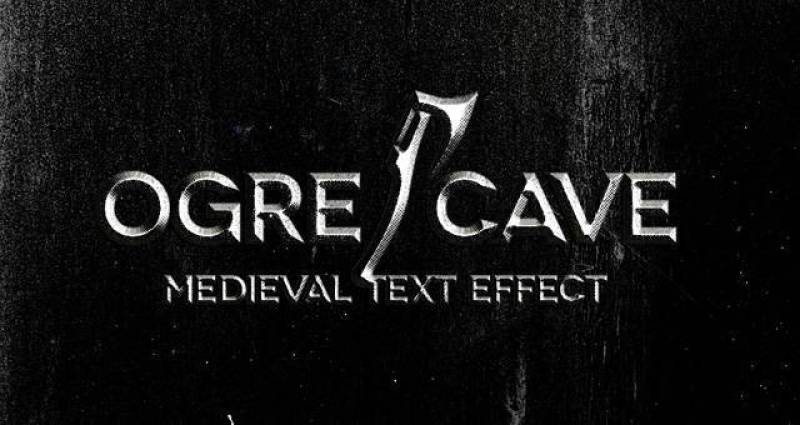 中世纪Psd文本效应