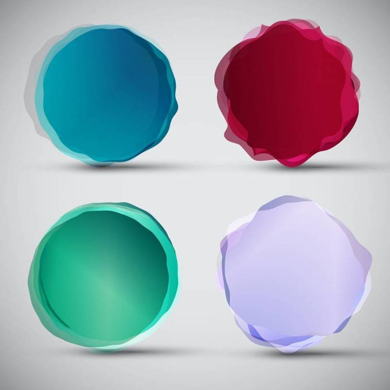 文本的抽象形状