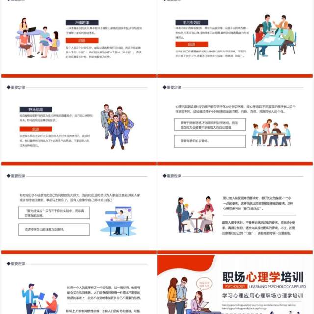 学习心理应用心理职场心理学培训动态PPT模板 学习心理应用心理职场心理学培训动态PPT模板