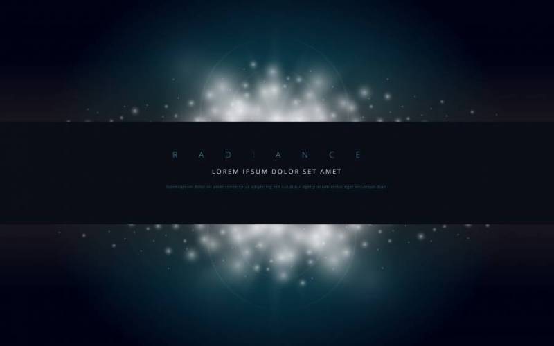 光辉矢量背景，可编辑模板