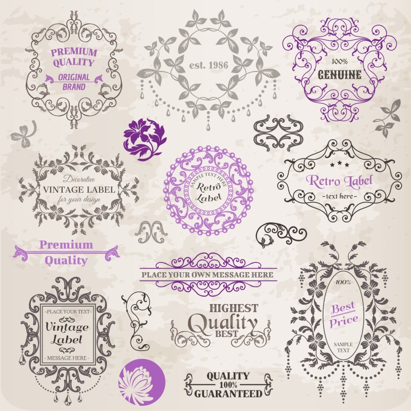 书画装饰设计元素5209