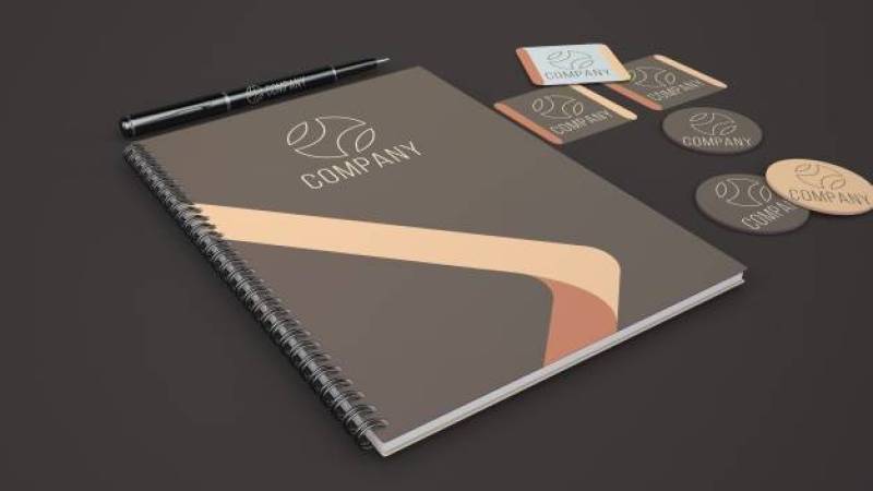 Stationery showcase mockup
