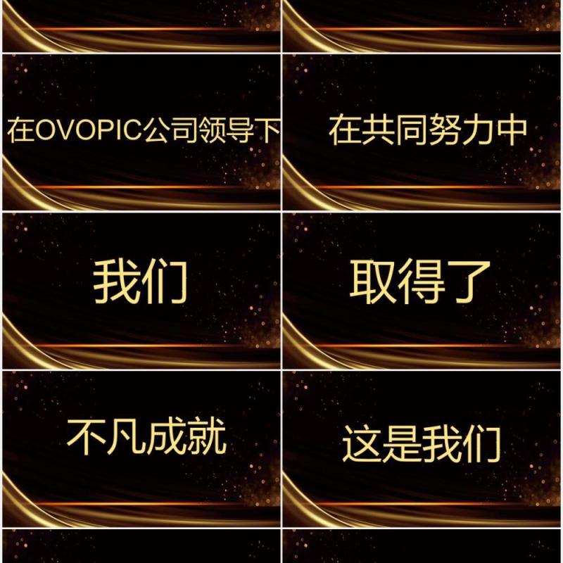 2021黑金聚能量再启航企业年会盛典快闪PPT模板