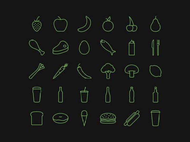 Food & Drink Icons