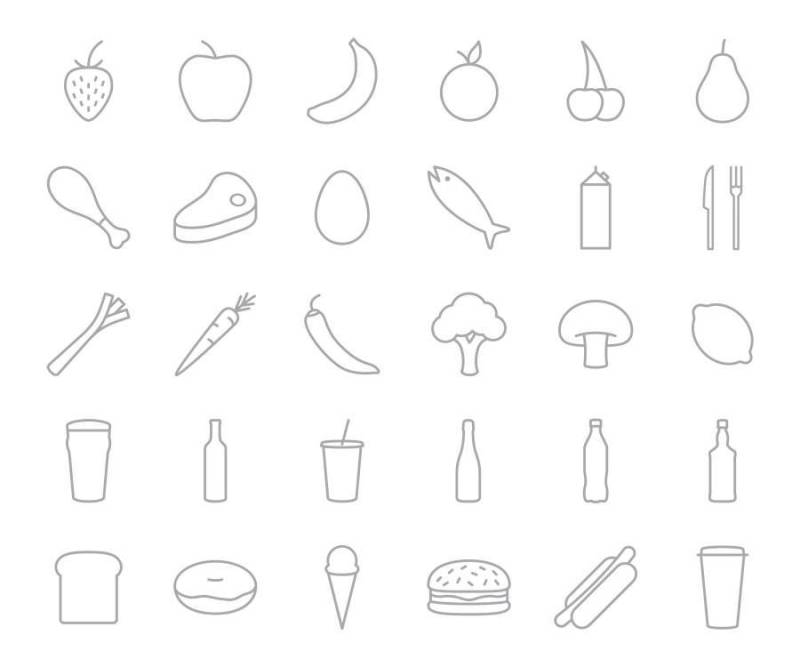 Food & Drink Icons