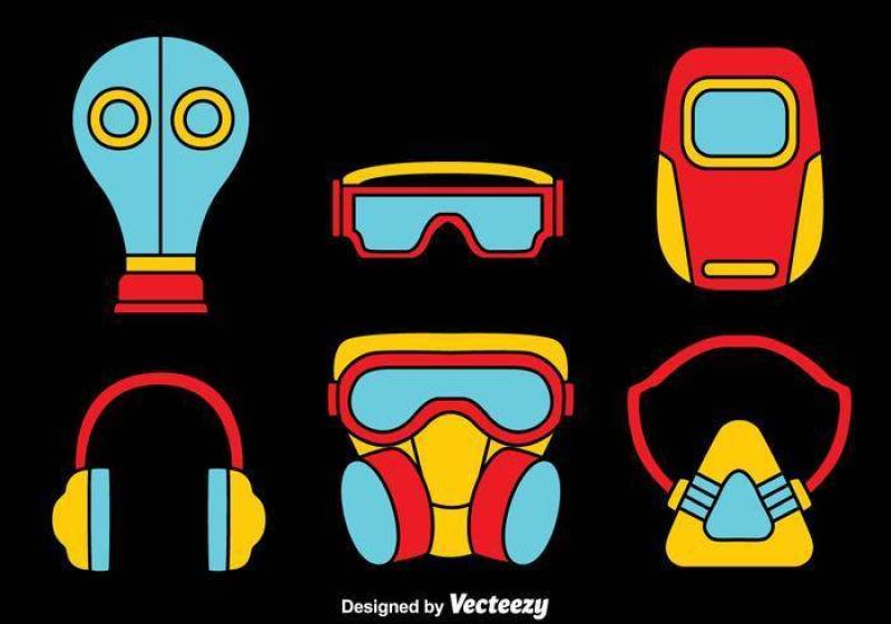 防毒面具和人工呼吸机元素传染媒介