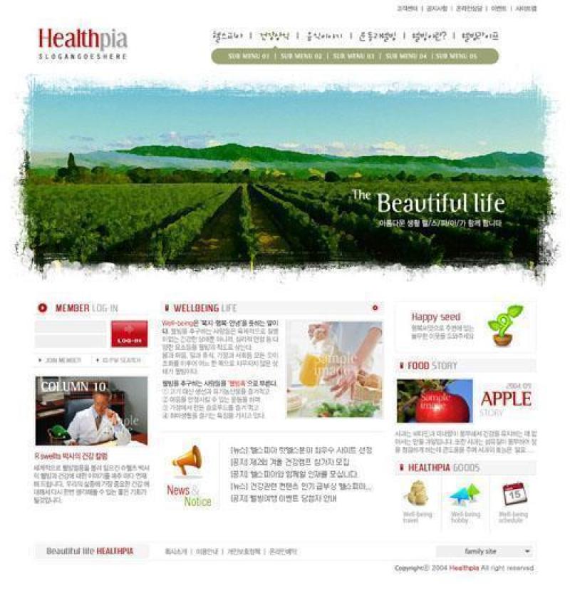 企业网站模板PSD分层(406)