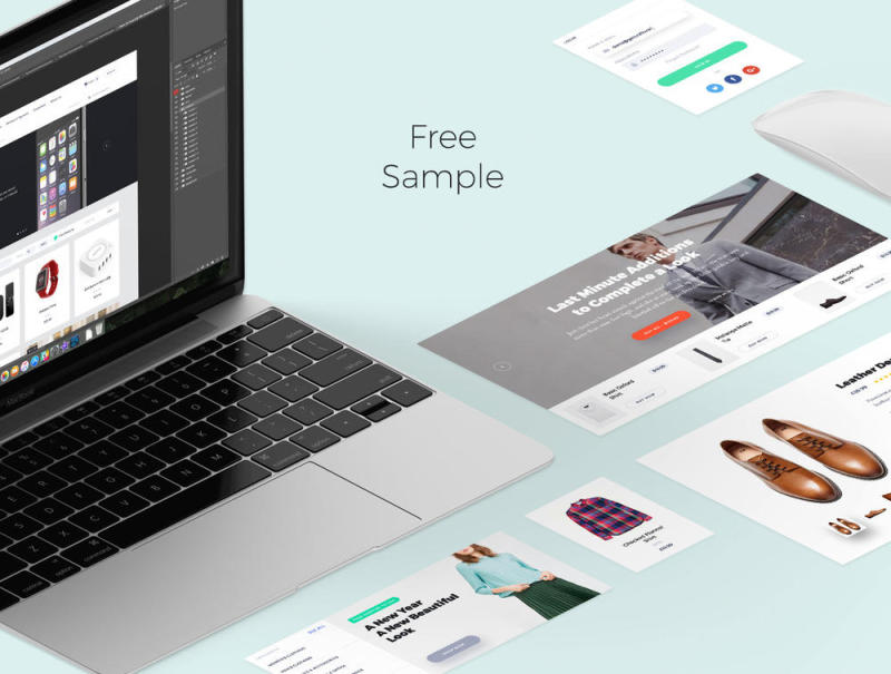 网页设计的理想工具,波特兰UI套件 网页设计的理想工具,波特兰UI套件