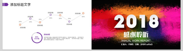 炫酷年度工作汇报ppt模板 炫酷年度工作汇报ppt模板