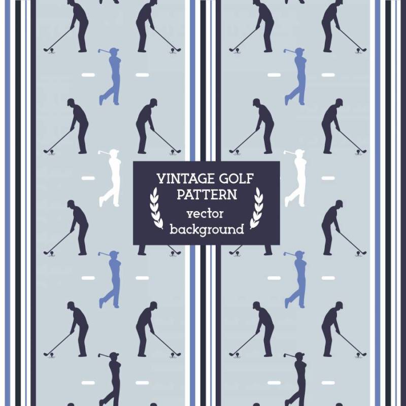 高尔夫模式矢量
