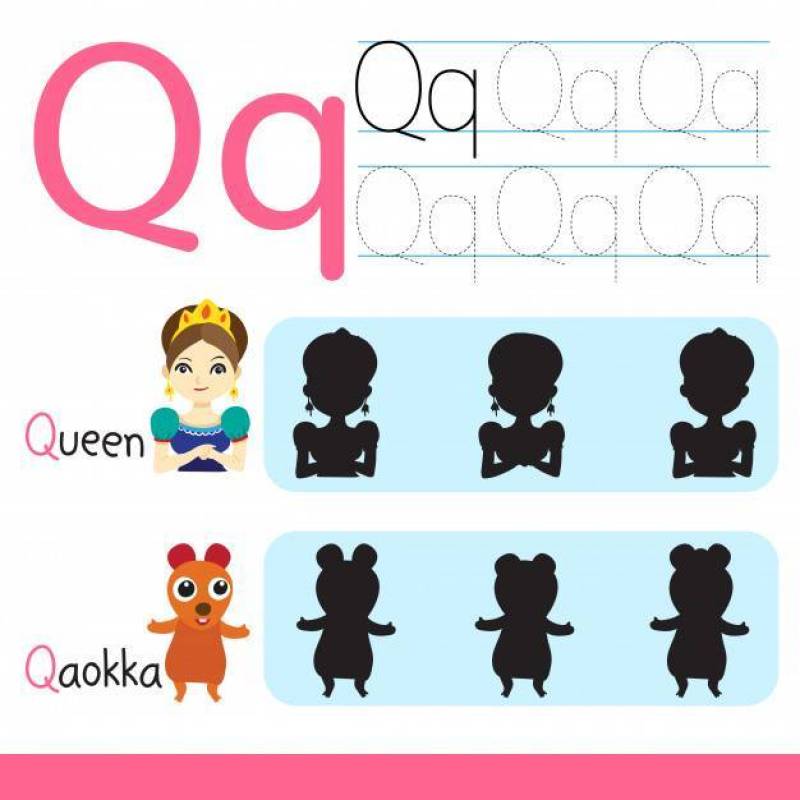 Queen drawing line vector design