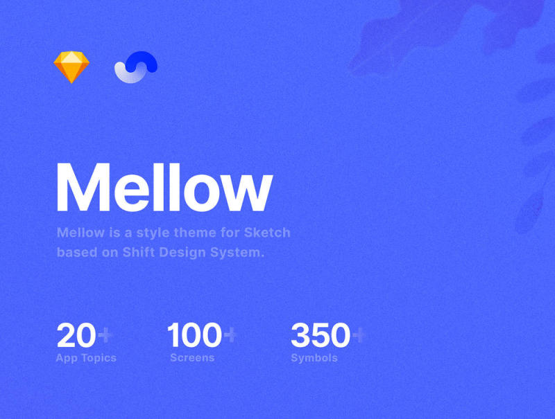 Mellow是适用于iOS的UI工具包，基于Shift设计系统，Mellow iOS UI工具包