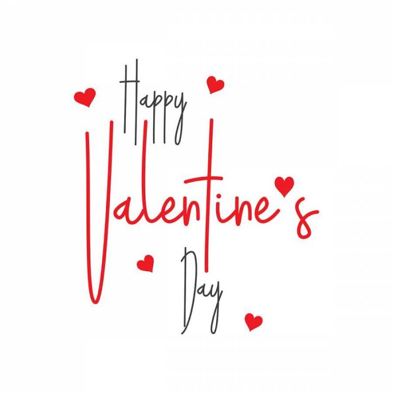 情人节的天装饰文本背景