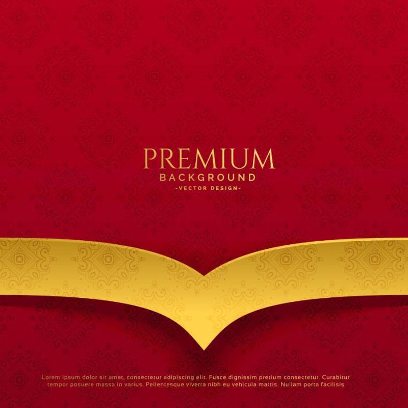 优质红色和金色背景设计