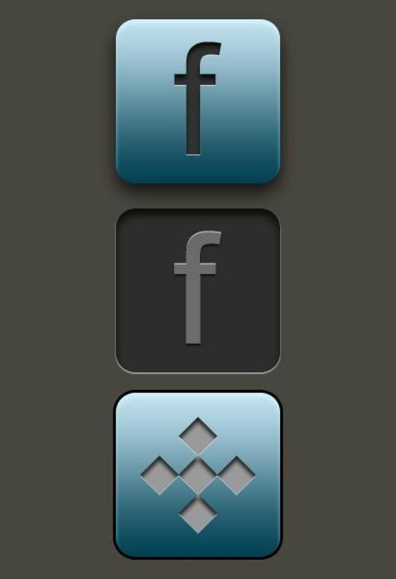 按钮psd分层素材