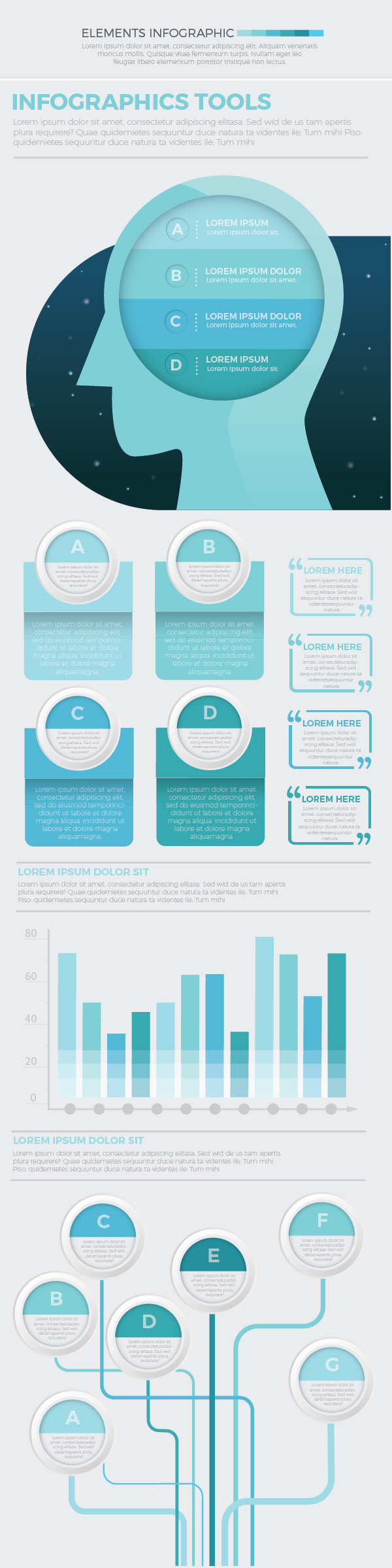 商业创业信息图表元素Business Start Up Infographic