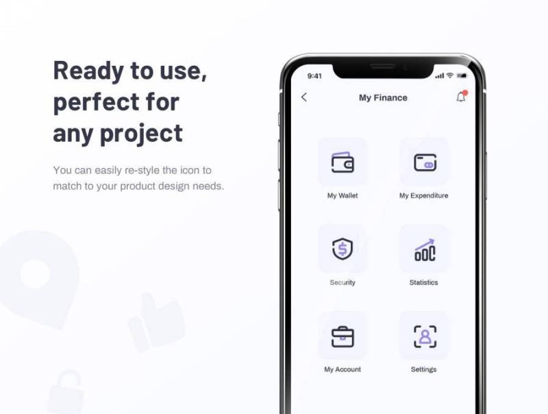 470+高品质矢量商业与金融图标（含sketch源文件）