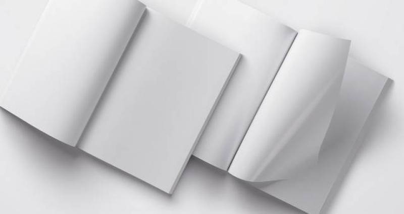 折叠Psd Magazine Mockup Vol2