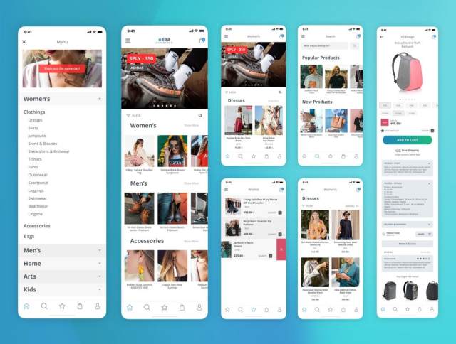 用于Sketch。的移动电子商务应用UI工具包,时代电子商务用户界面工具包 用于Sketch。的移动电子商务应用UI工具包,时代电子商务用户界面工具包
