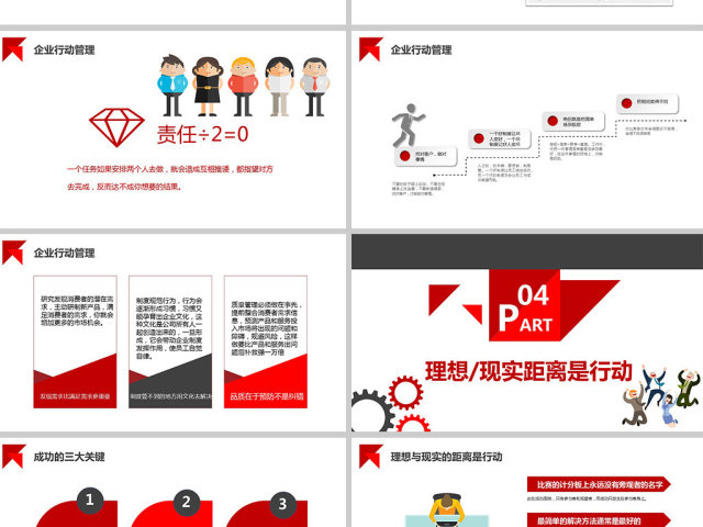 原创企业公司新员工入职培训行动管理PPT模板 原创企业公司新员工入职培训行动管理PPT模板