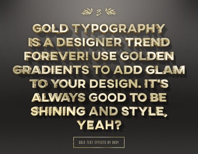 3d金色文字效果10个艺术字体样式效果PSD素材
