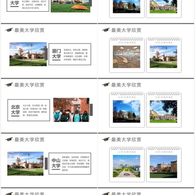 蓝色小清新我的理想大学PPT动态模板 蓝色小清新我的理想大学PPT动态模板
