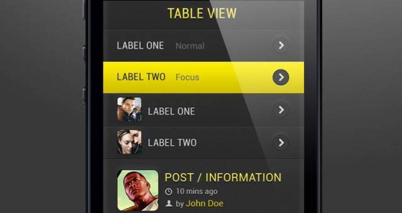 药丸iPhone App UI Kit Psd