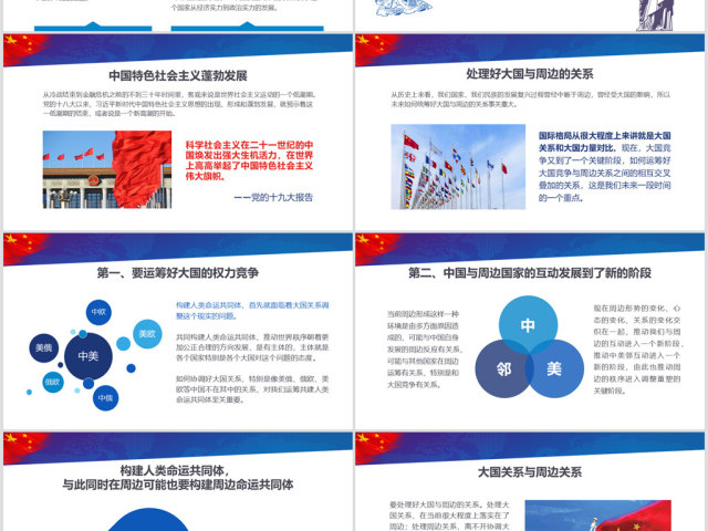 构建人类命运共同体大国担当PPT 构建人类命运共同体大国担当PPT
