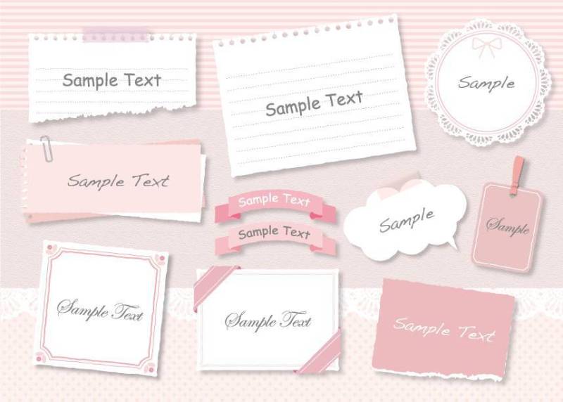 少女框架_粉红色