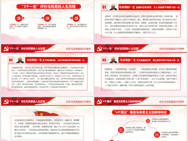马克思诞辰200周年总书记重要讲话PPT 马克思诞辰200周年总书记重要讲话PPT