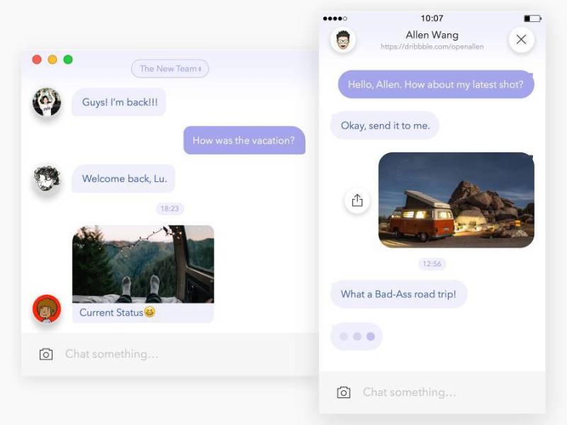 Messenger UI